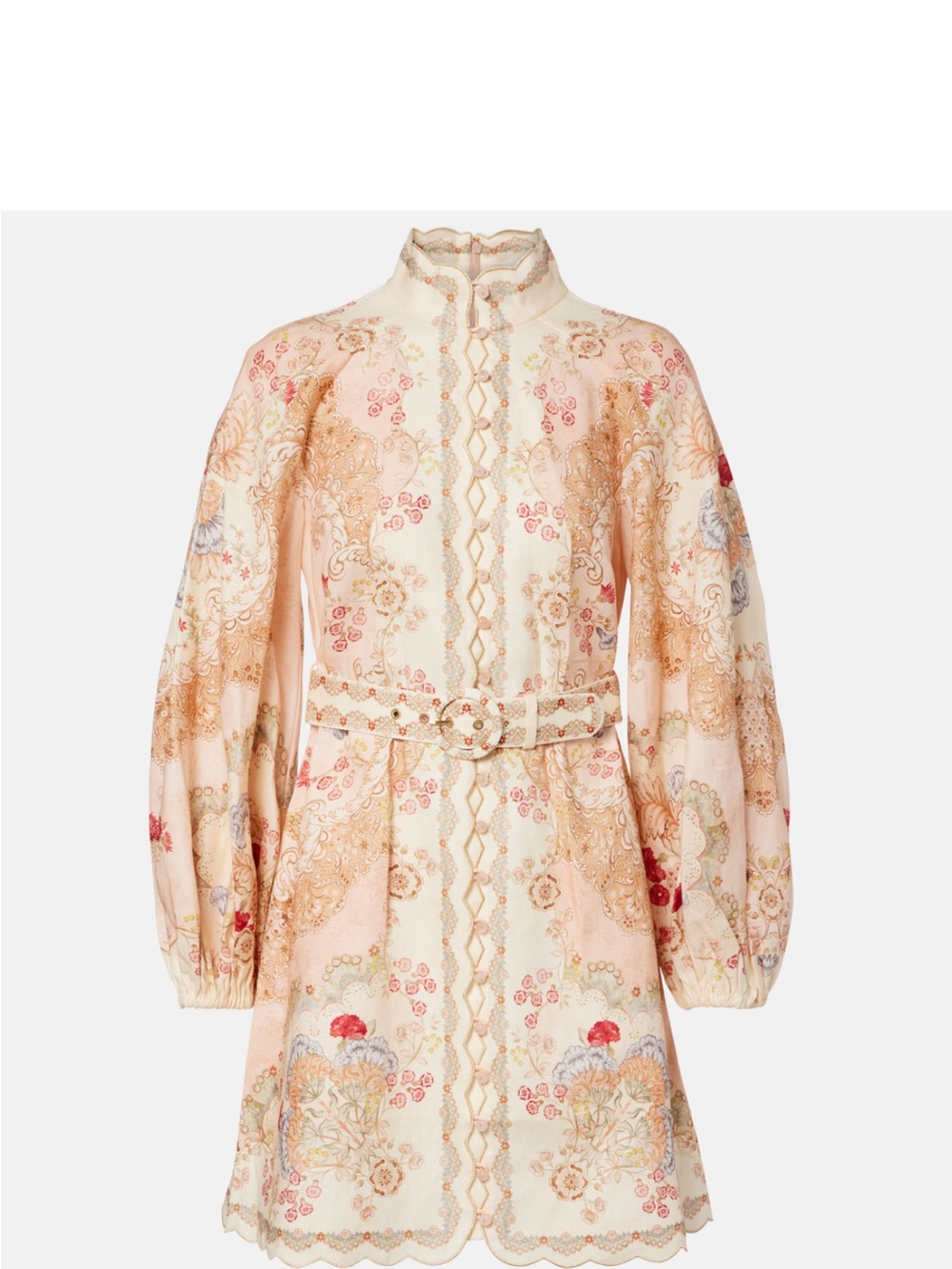Zimmermann Daylight Linen Minidress